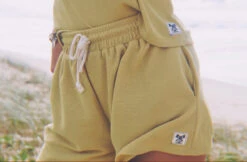 Minimalist Relaxed Waffle Short- Ladies