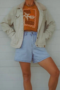 Lay Dayz Cord Jacket - Ladies