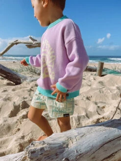 Lethat Shitgo Oversized Retro Organic Knit Sweater - Groms -Salty Shreds image 0b640441 7572 40bb 8eef 18eecc60e36e 1