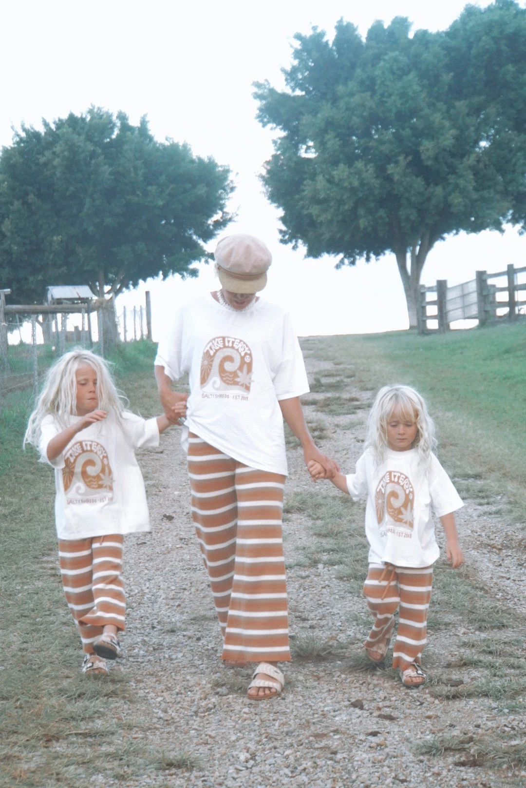 Coastal Striped Organic Knit Pant - Ladies 2 Coastal Striped Organic Knit Pant - Ladies