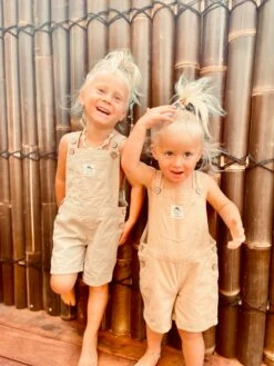 Ocean Lovers Linen Overalls - Groms