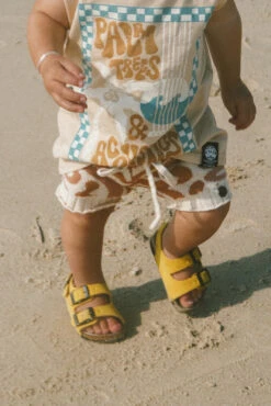 Salty Wave Sandals- Mellow Yellow