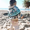 Surf Wanderer Tribal Knit Hoodie - Groms - PRE ORDER