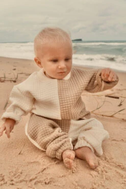 Waffle Colour Block Lounge Pant 16 Waffle Colour Block Lounge Pant -Salty Shreds image 24267fe0 b4a5 42bd a646 fe705f539875