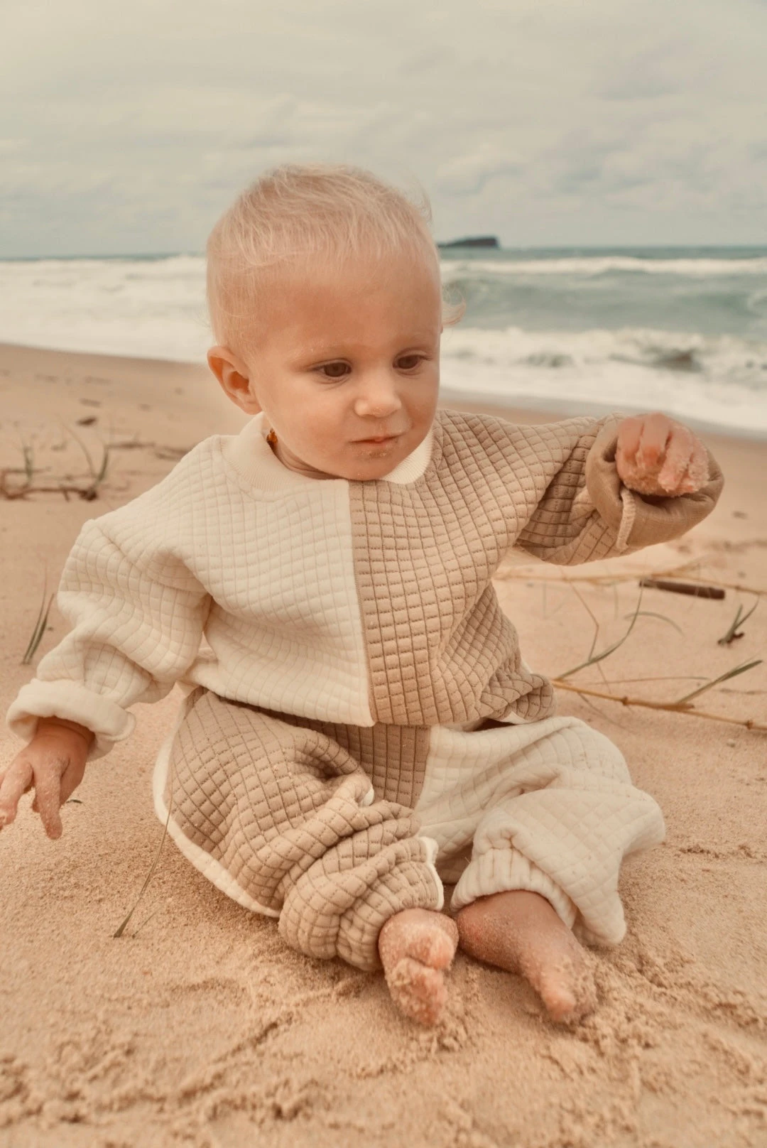 Waffle Colour Block Lounge Pant 8 Waffle Colour Block Lounge Pant - Image 6