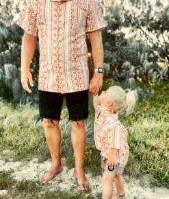 Summer Dreamin Linen Button Shirt- Groms -Salty Shreds image 26689942 4c6a 45e9 a764 232bdbad8922