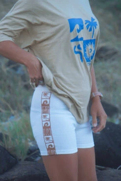 SS Beach Club Ribbed Basic Bike Short - Ladies