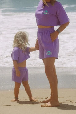 SS Logo Summer Lounge Crop Tee - Ladies -Salty Shreds image 38601fb0 d3b9 4eba bdfe 37ce48a4cf86