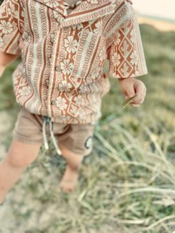 Summer Dreamin Linen Button Shirt- Groms -Salty Shreds image 39d9e3e6 bdaf 4808 a2c2 442da9c4eb3c