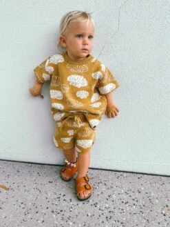 Sandy Shells Knit Tee - Groms