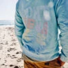 Don't Be A Kook Acid Wash Blue Mens Hoodie -Salty Shreds image 3b8b5d2f 5082 485a 942b eda6fab53852
