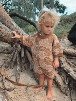 Under The Palms Organic Knit Jumpsuit - Groms