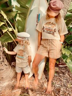 Livin' Rad Ladies Crop Tee