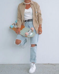 Coastal Cord Button Shirt - Ladies -Salty Shreds image 4ce9a0df ed5c 4253 a5e3 28fe3bca10ae 1