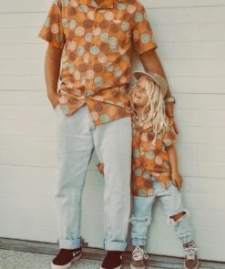 Peace Out Linen Button Shirt - Mens