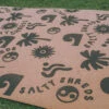 Happy Dayz - Eco Friendly Yoga Mat 1 Happy Dayz - Eco Friendly Yoga Mat -Salty Shreds image 508c69f5 11be 4c41 a022 bc9333837d4c