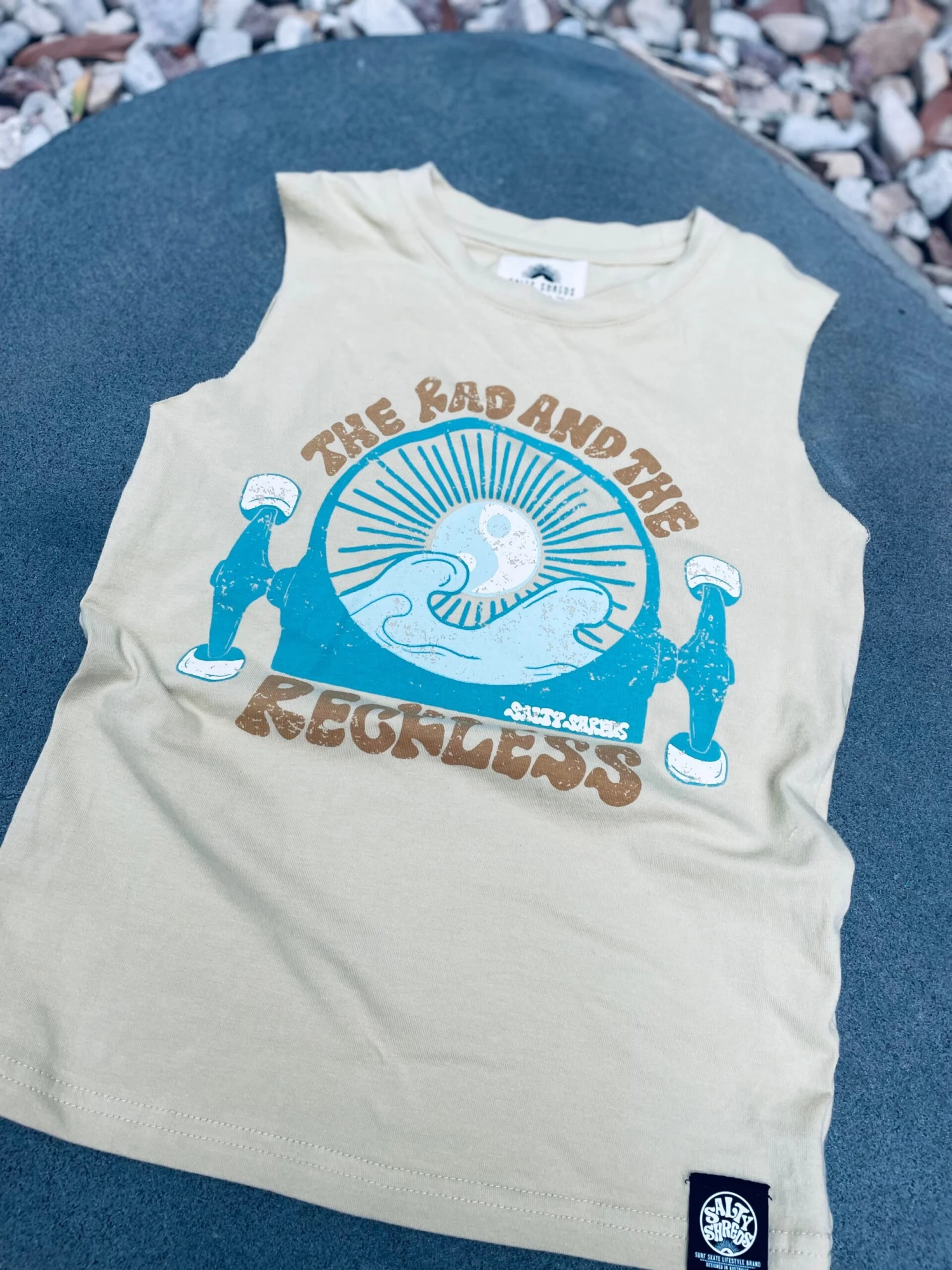 The Rad & The Reckless Fade Out Groms Muscle Tank 9 The Rad & The Reckless Fade Out Groms Muscle Tank - Image 7