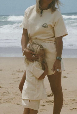 SS Logo Summer Lounge Tee - Ladies -Salty Shreds image 542ef925 552f 4f7f 8506 a1244fe4ca51