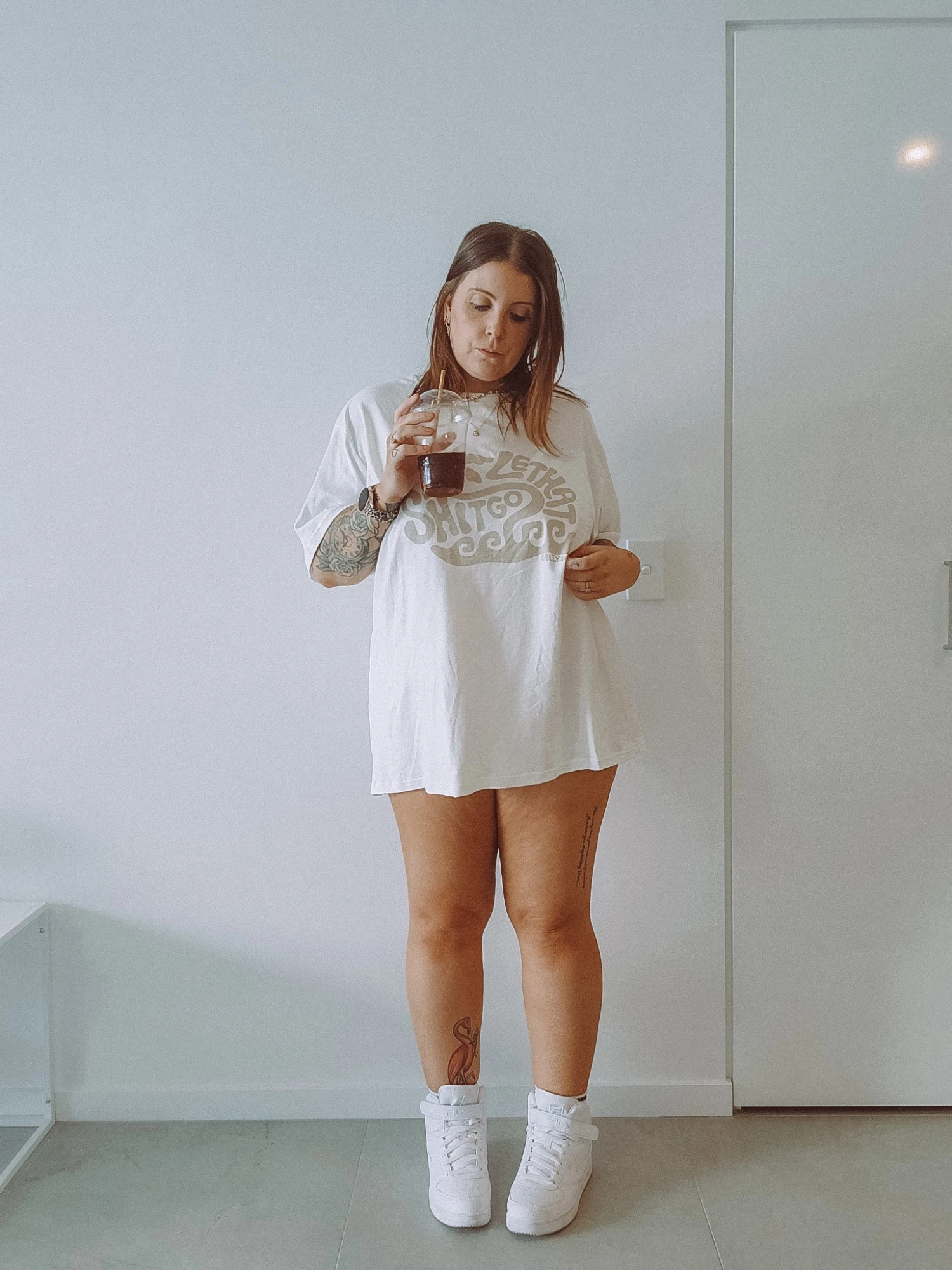 Lethat Shitgo Organic Oversized Statement Tee - Ladies 6 Lethat Shitgo Organic Oversized Statement Tee - Ladies - Image 4