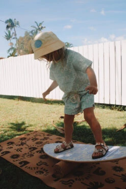 SS Beach Club Surf Trainer - Curvature Retro Blue -Salty Shreds image 63400640 4c45 4077 b423 e8b83af2c41a