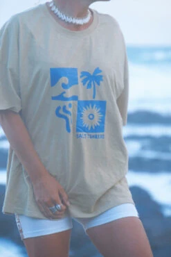 SS Beach Club Ribbed Basic Bike Short - Ladies -Salty Shreds image 655a74ca 6f3e 46a7 bf46 b85a0d8d1184 1