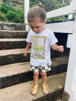 Palm Trees & Acoustics Fade Out Groms Tee -Salty Shreds image 664221d1 fa19 43ea b7fc 89d1313a4c7b