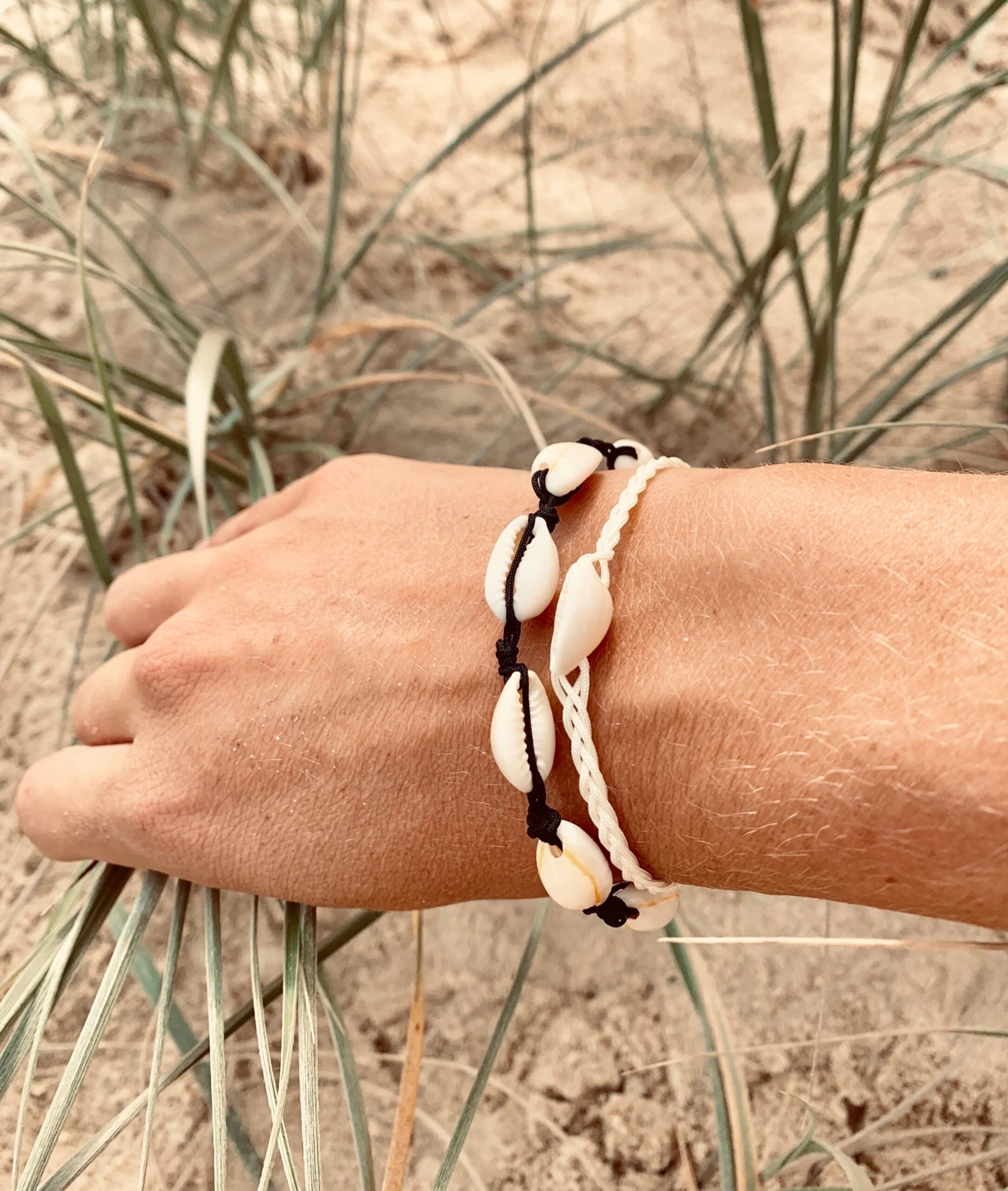 Full Cowrie Shell Bracelet / Anklet 5 Full Cowrie Shell Bracelet / Anklet - Image 3