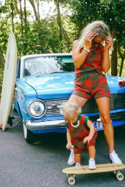 Under The Palms Christmas Knit Short- Ladies -Salty Shreds image 6e44bc6d f213 4ead 8481 c1e42170052c 1