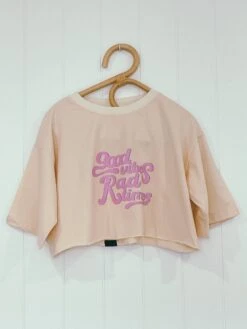 Good Vibes, Rad Times Crop Tee - Ladies -Salty Shreds image 6edf7104 9b15 493a a0f1 bb7c86697ac2