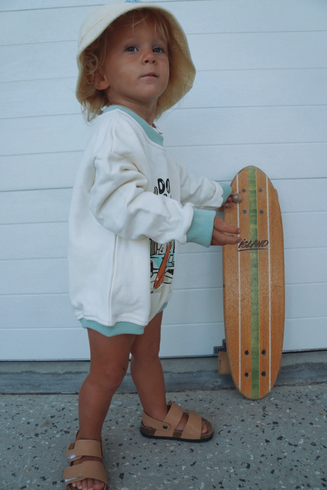 Don't Worry, Be Happy Retro French Terry L/s Jumpsuit 5 Don't Worry, Be Happy Retro French Terry L/s Jumpsuit - Image 3