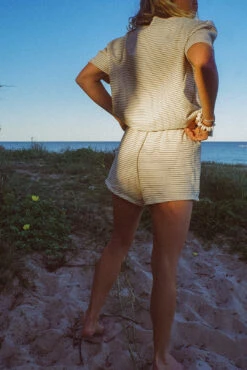 Stay Salty French Terry Lounge Tee - Ladies -Salty Shreds image 74cc7a67 c79a 4c81 864a ea39f5369bac