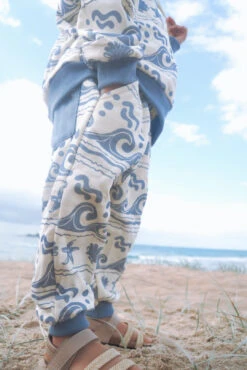 Under The Sea French Terry Slouch Set - Retro Blue - Groms -Salty Shreds image 7618f649 dde1 436b b09f 32c7cc52288f 1