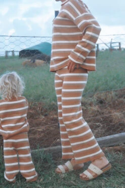 Coastal Striped Organic Knit Pant - Ladies -Salty Shreds image 7b233308 f8d9 4138 9856 fa78f2b60803 1