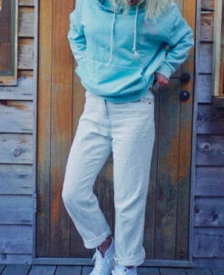 Don't Be A Kook Acid Wash Blue Ladies Hoodie -Salty Shreds image 7efd895c 0d5a 42dd ab9f 527c5a4f0d3b