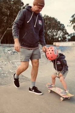 Don't Be A Kook Acid Wash Black Mens Hoodie -Salty Shreds image 8383a072 a31b 4e03 80c7 e292ae1dceb1