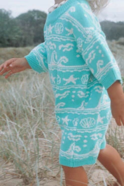 Under The Sea Organic Knit Jumpsuit - Groms -Salty Shreds image 887325e7 21c1 40d9 aab0 0c1b2d0cfa35 1