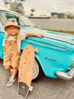 ‘Stay Salty’ Shaka Stonewash Bucket Hat