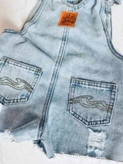 Vintage Denim Wave Overalls - Groms -Salty Shreds image 8e0dd788 1d05 4707 965a d6f920c79f11