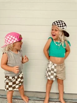 Checkerboard 5 Panel Snapback 9 Checkerboard 5 Panel Snapback -Salty Shreds image 8f566be2 8e7e 4c80 b824 e3c6fba04019