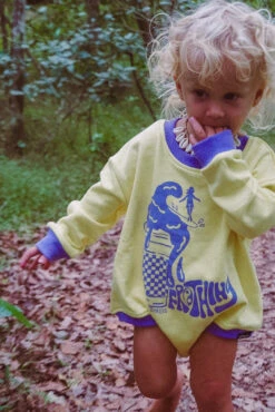 Frothing Retro French Terry L/s Jumpsuit