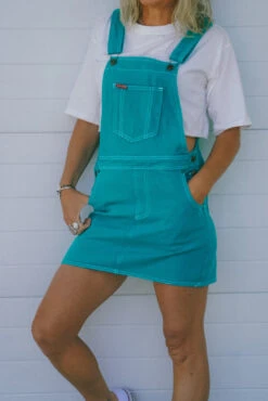 SS Retro Relaxed Overall Skirt- Ladies