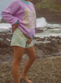 Lethat Shitgo Oversized Retro Organic Knit Sweater - Ladies -Salty Shreds image a228362b fcc6 4944 afac 180c28b28a73