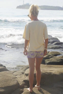 Lethat Shitgo Organic Oversized Statement Tee - Yellow - Ladies -Salty Shreds image a88c91f7 e8f2 4294 9d48 1229de3e5c65