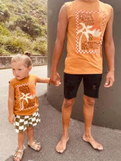 Palms Trees & Acoustics Fade Out Mens Tank