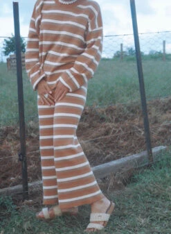 Coastal Striped Organic Knit Pant - Ladies 13 Coastal Striped Organic Knit Pant - Ladies -Salty Shreds image b47faeef c181 4f15 a195 145265b892e4