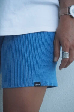 Retro Summer Knitted Organic Bike Short - Ladies