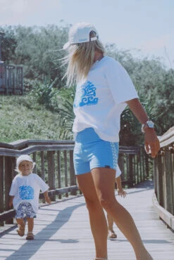 California Ribbed Bike Short - Ladies -Salty Shreds image b5b25849 b700 4930 acb3 27c94befb4b6