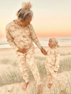 Tye Dye Logo Crew Neck - Ladies -Salty Shreds image b71e945d 2052 41bf 8ffd 228dd739f3e3