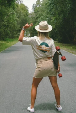 SS Logo Loose Tee - Ladies -Salty Shreds image c082dea1 1b30 4cf7 b1e1 d266951162c8