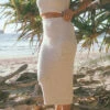 Summer Knitted Organic Crop - Cream - Ladies -Salty Shreds image c3434a58 42e5 454c 8e3c 212faaee5e90